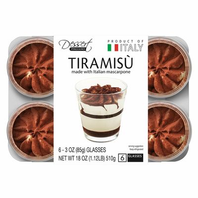 Dessert Italiano Tiramisu 6 cups/85g
