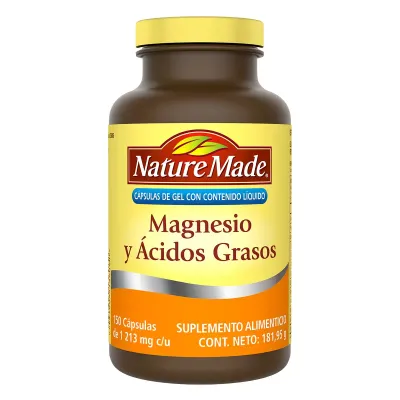 Nature Made Magnesium &amp; Fatty Acids - 150 capsules