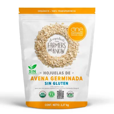 One Degree Farmers We know Whole Oatmeal 2.27kg