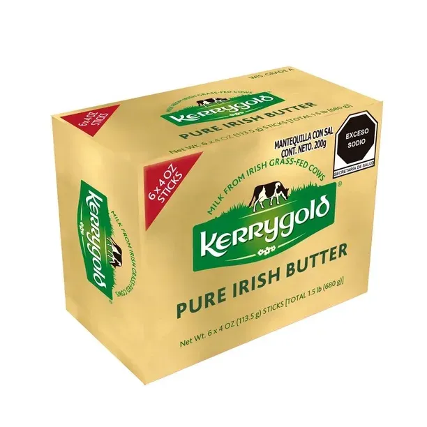 Kerrygold Salted Irish Butter (6 sticks)