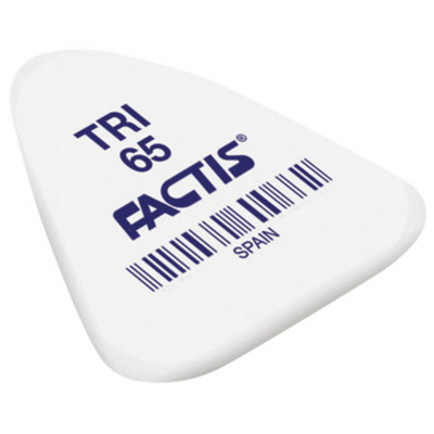 Резинка стирательная FACTIS TRI 65