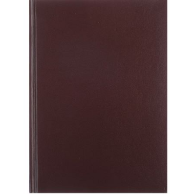 Ежедневник недатированный А5+, 136 листов Ideal new, обложка бумвинил,коричневый