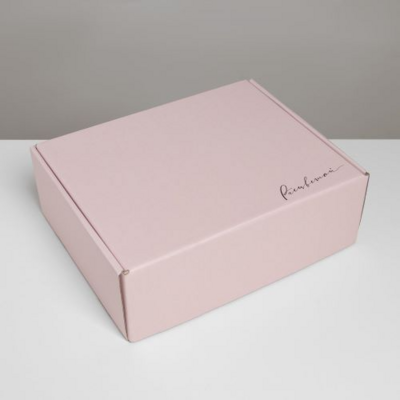 Коробка складная «Розовый», 27 * 21 * 9 см