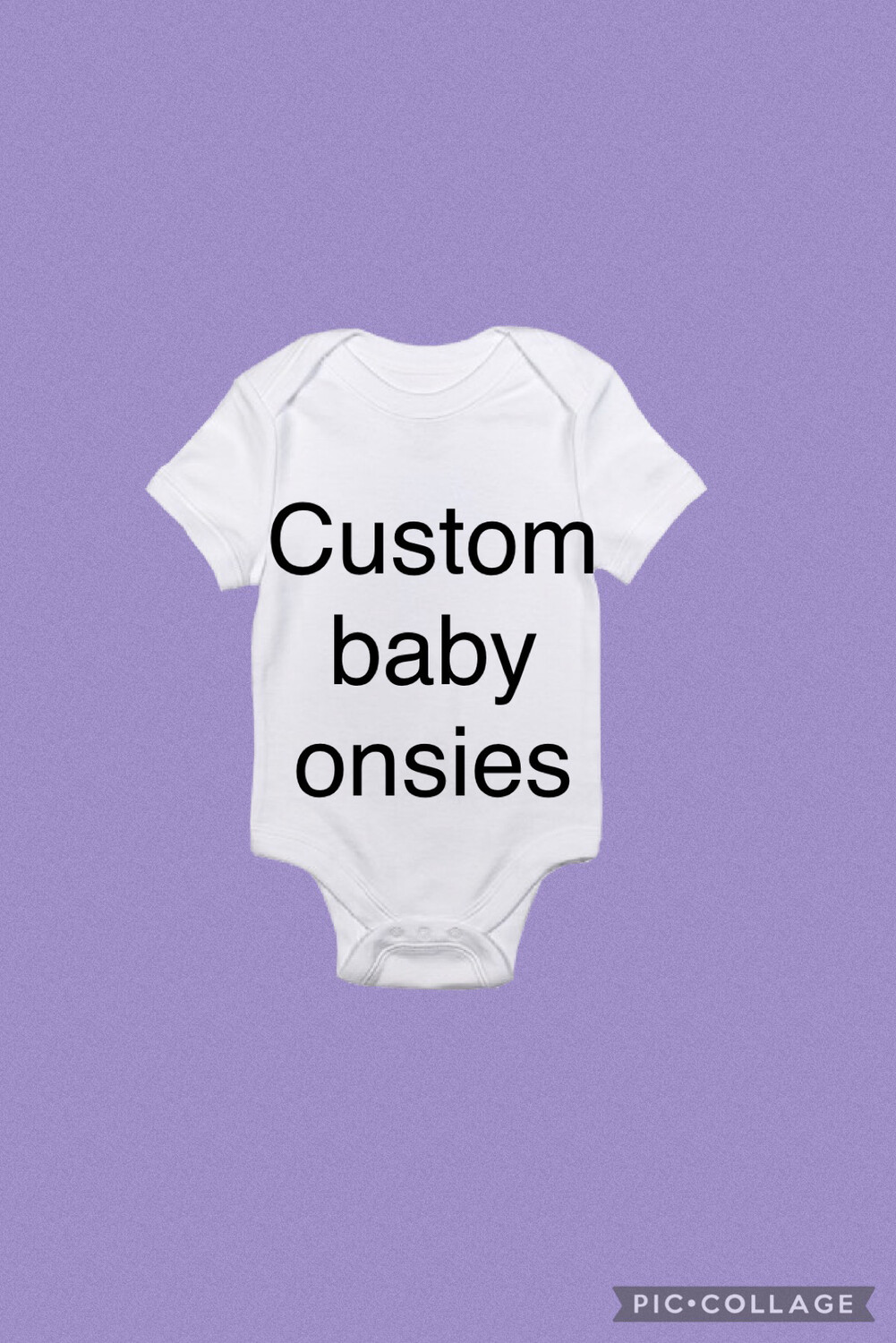 Custom Baby Onesies