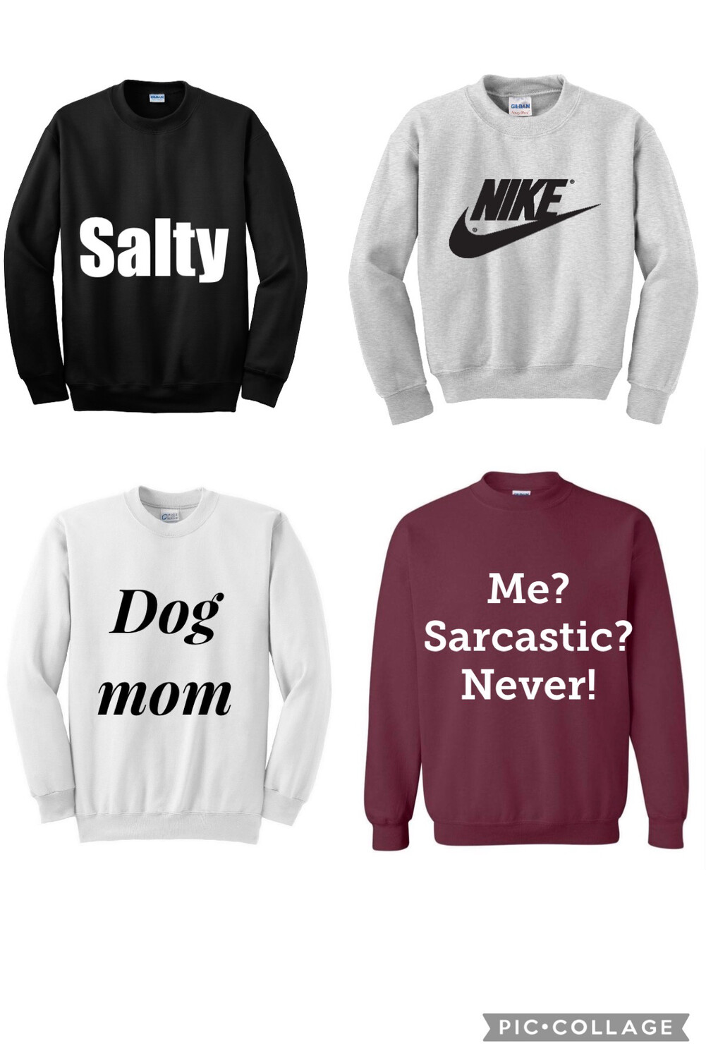 Custom Adult Crewnecks