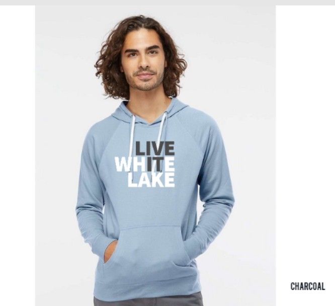 Unisex Lightweight Loopback Terry Hoodie