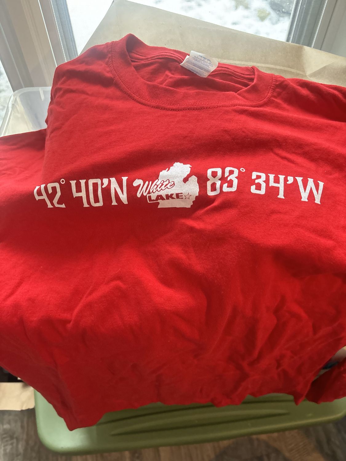 LS Life Guard Red T-Shirt Clearance