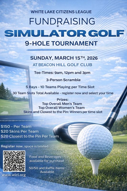 Simulator Golf Outing Sunday November 15, 2026
