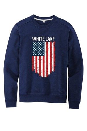 Navy Flag Unisex Sweatshirt