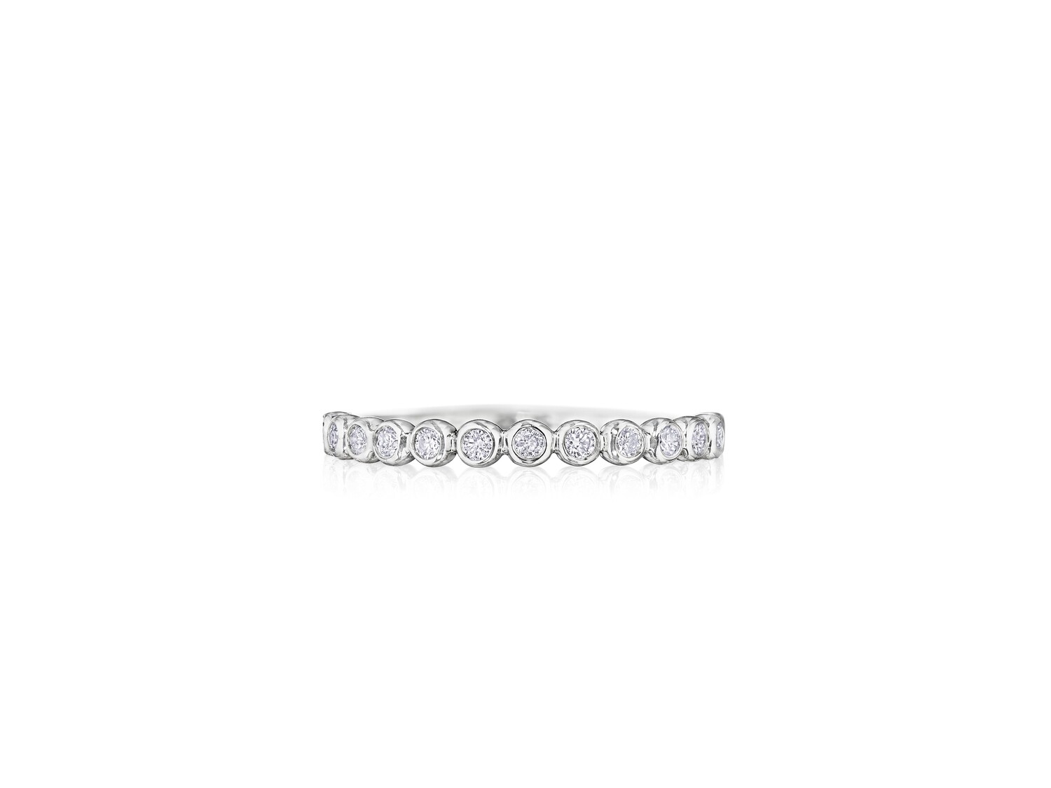 R50-1 H/E, Eternity: Half Eternity, Metal Options: 14K
