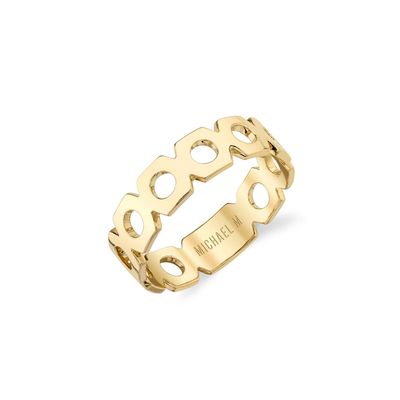 Michael M Signature Negative Space Band