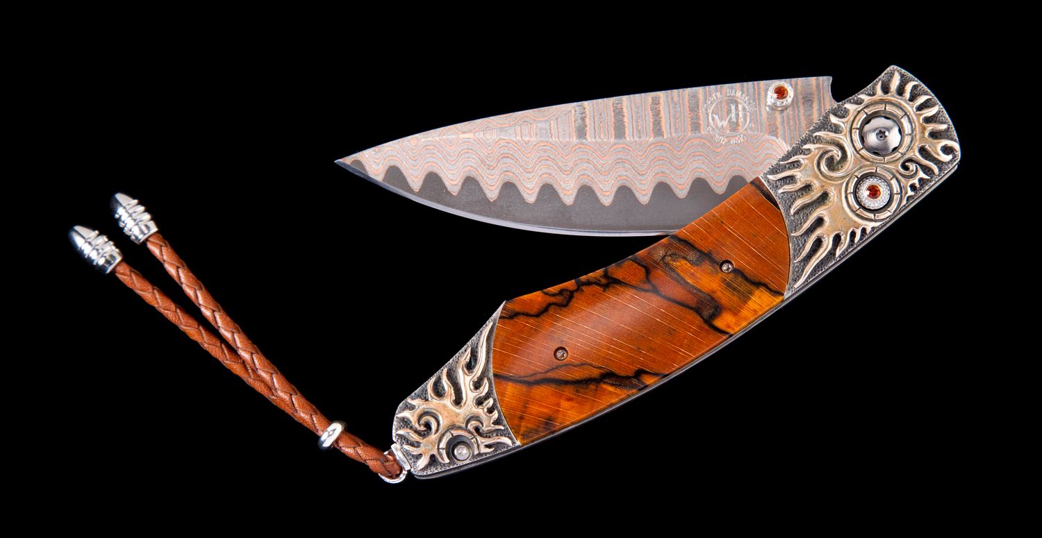 William Henry Mayan Flame Knife