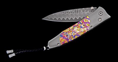 William Henry GenTac 'Ti Burl' Pocket Knife