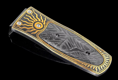 William Henry M4 Cloudy Money Clip