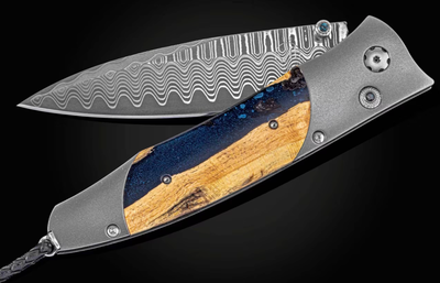 William Henry Cactus Blues Pocket Knife B30