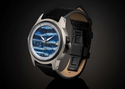 William Henry Legacy Mammoth Blue Watch