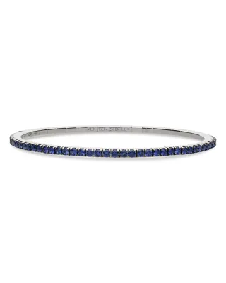Roberto Demeglio Extensible Sapphire Stretch Tennis Bracelet
