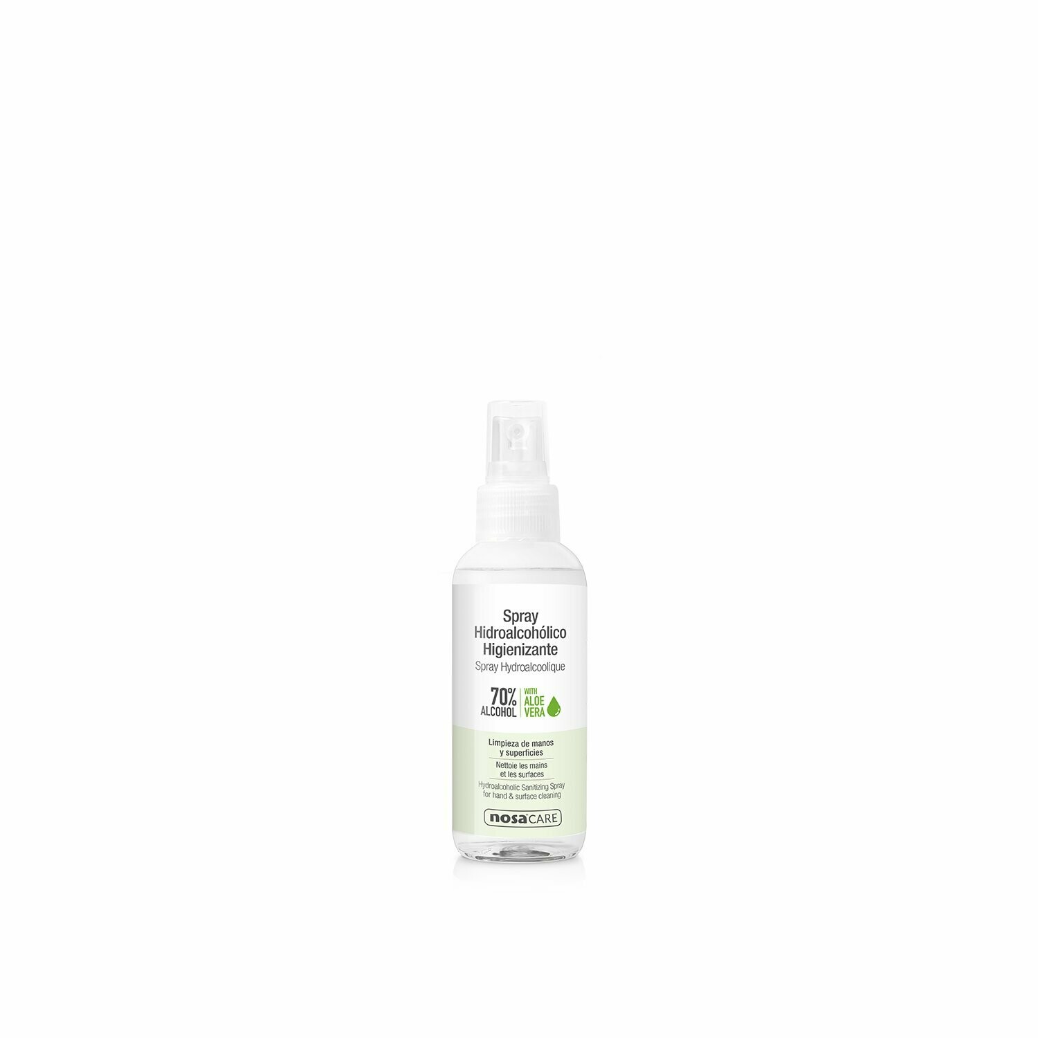 Mini Spray higienizante hidroalcohólico