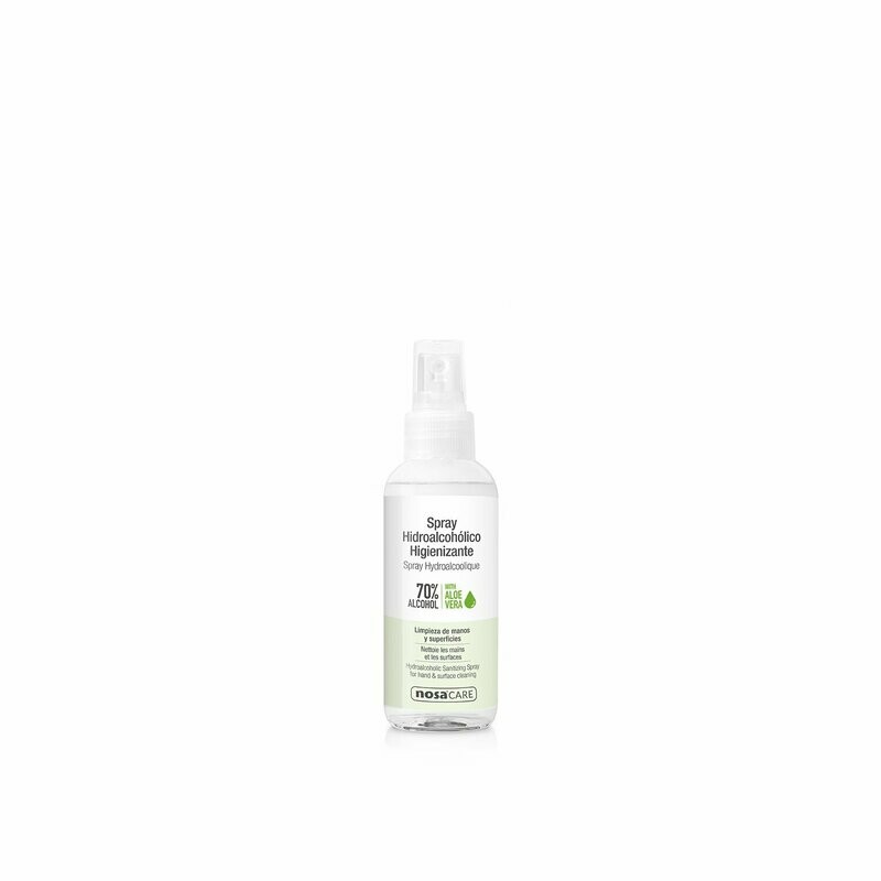 Mini Spray higienizante hidroalcohólico