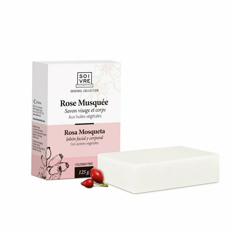 Jabón natural sólido Rosa Mosqueta