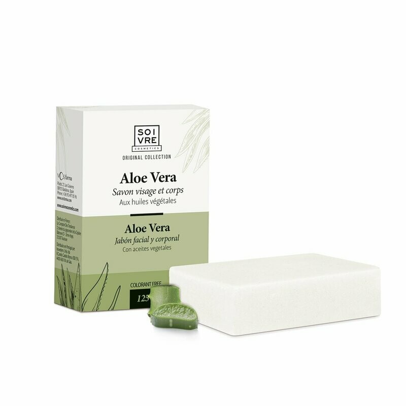 Jabón natural sólido Aloe Vera