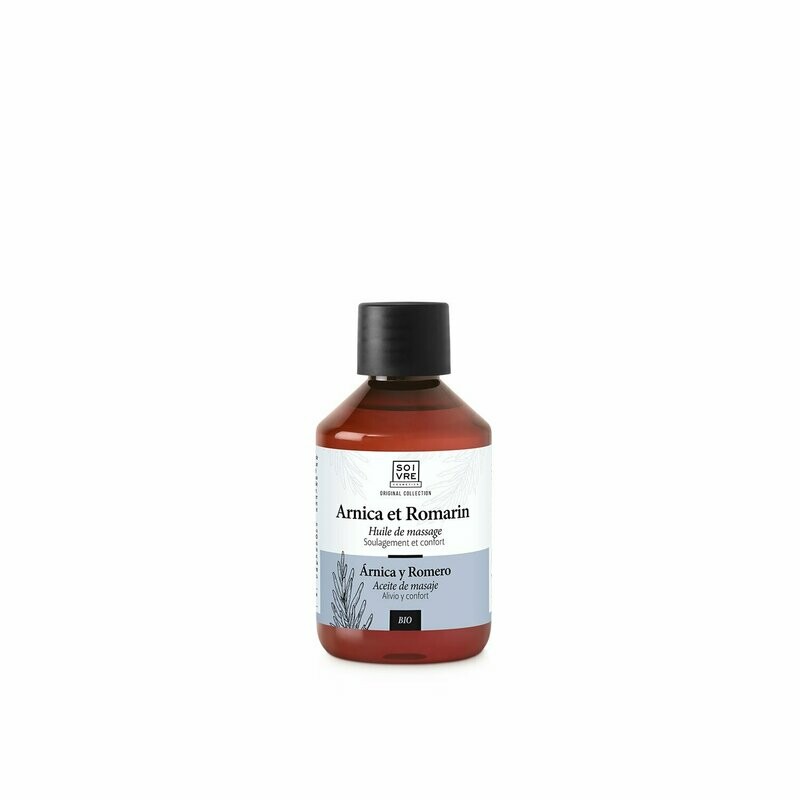 Aceite de masaje Árnica y Romero Bio