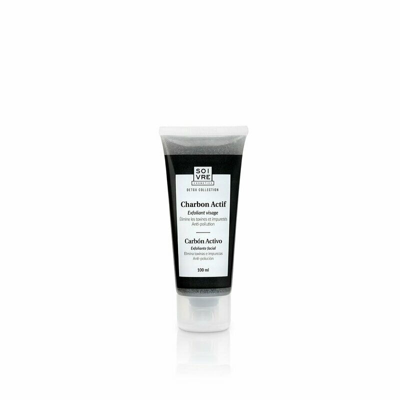 Exfoliante facial Carbón Activo