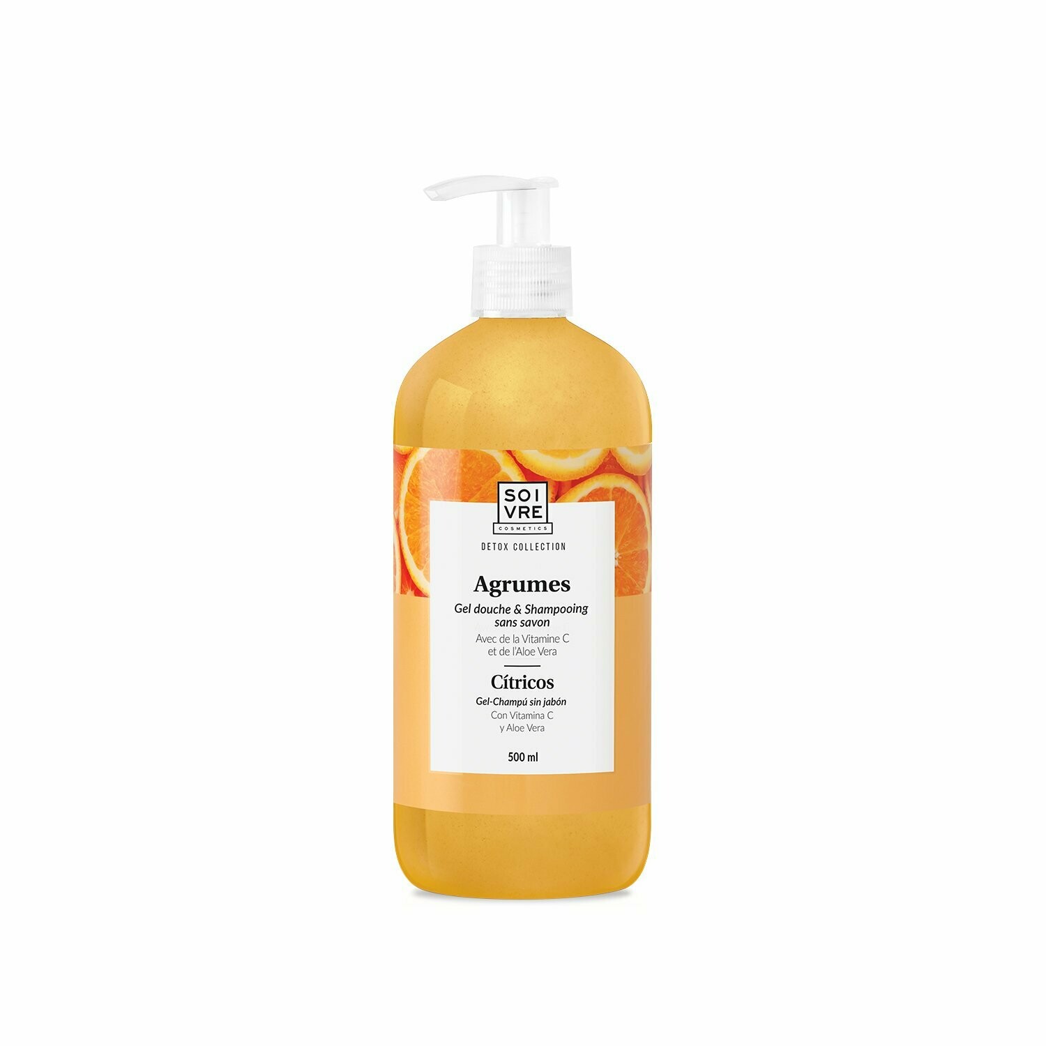 Gel champú sin jabón Cítricos