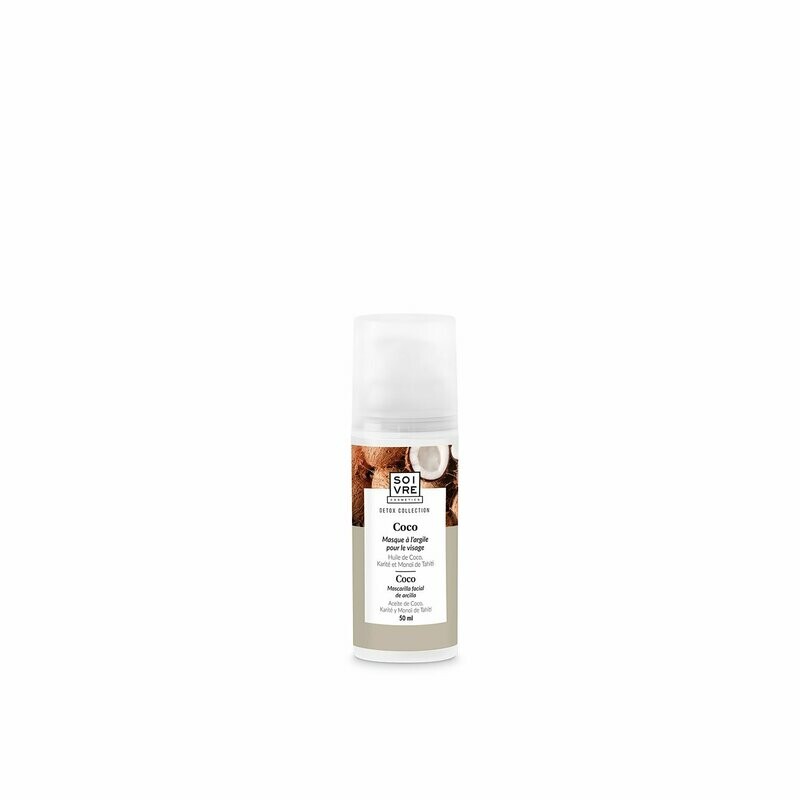 Mascarilla facial de arcilla Coco