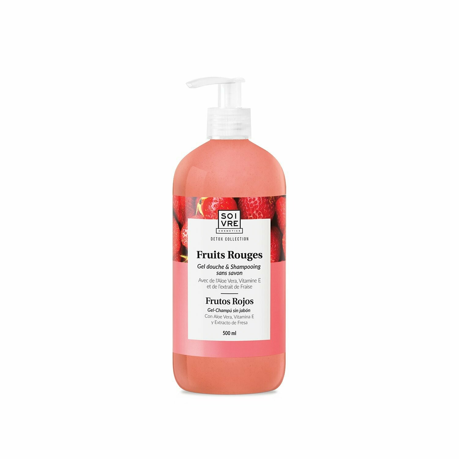 Gel champú sin jabón Frutos Rojos