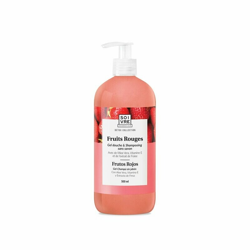Gel champú sin jabón Frutos Rojos