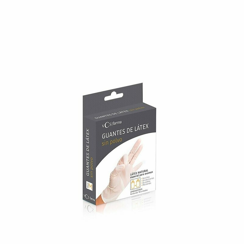 Guantes de látex