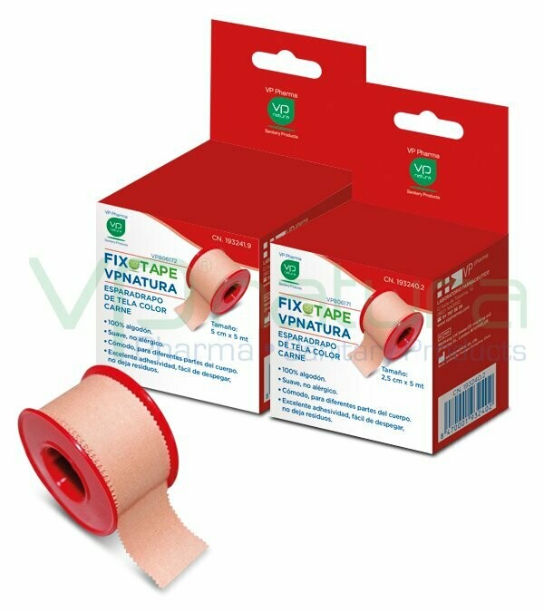 ESPARADRAPO COLOR CARNE FIXOTAPE TELA