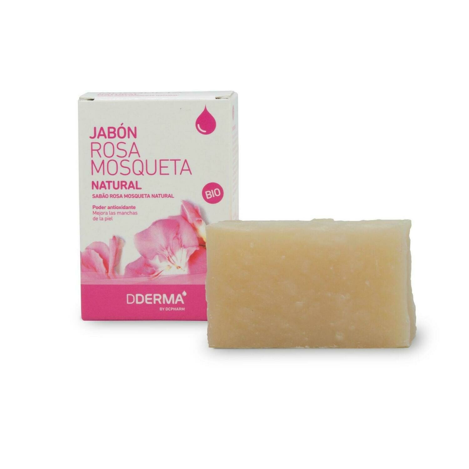 JABON DE ROSA MOSQUETA NATURAL