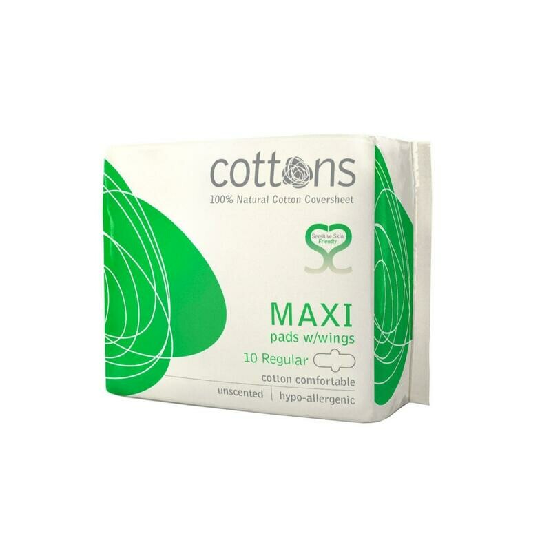 COMPRESAS MAXI CON ALAS REGULAR