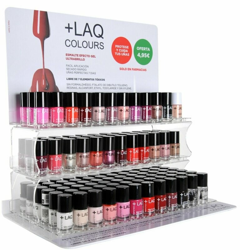 EXPOSITOR 3 PISOS +LAQ COLOURS