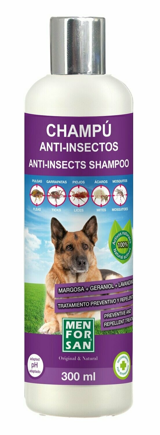 CHAMPÚ ANTI-INSECTOS PERRO