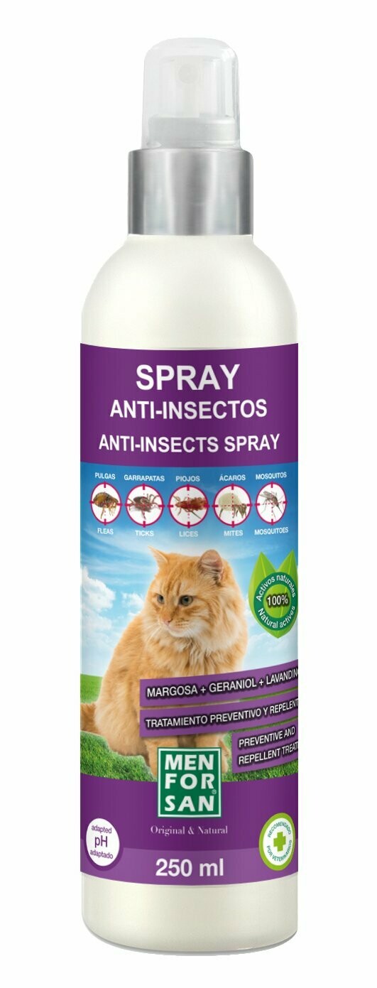 SPRAY ANTI-INSECTOS GATOS