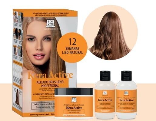 PACK ALISADO BRASILEÑO KERA ACTIVE