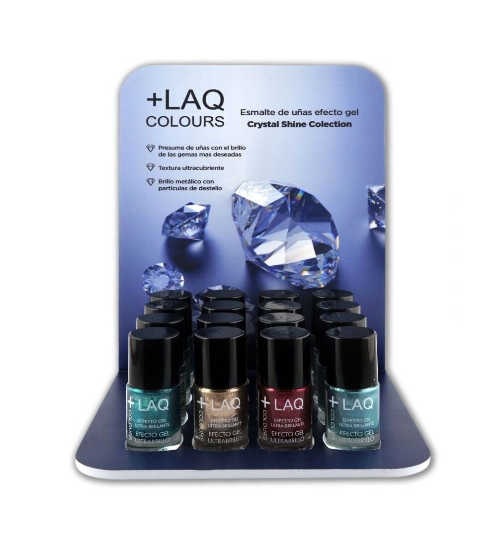 EXPOSITOR COLECCION CRYSTAL SHINE +LAQ