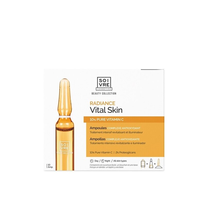 Ampollas Vitamina C.
 Tratamiento intensivo revitalizante
