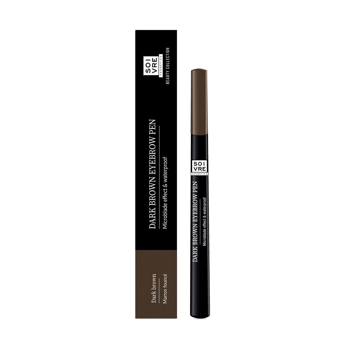 LAPIZ DE CEJAS MARRON OSCURO SOIVRE