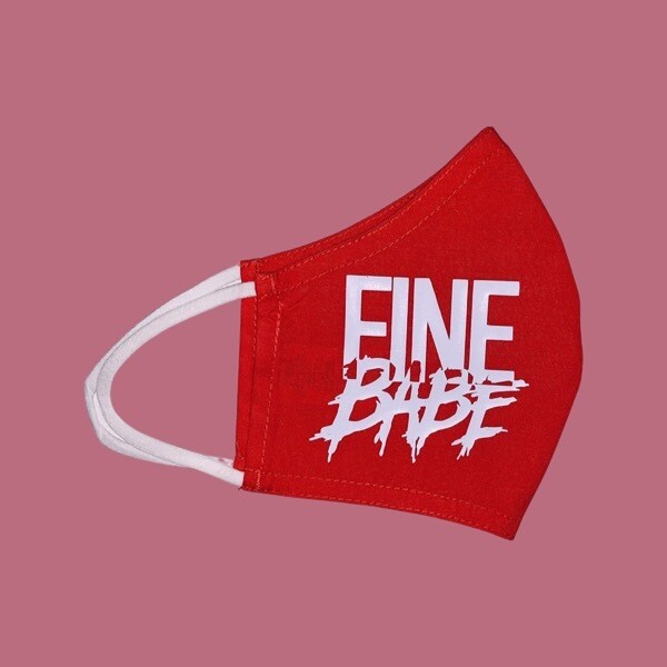 Fine Babe Women's Face Mask