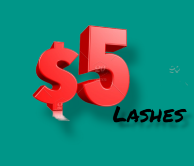 $5 Lashes