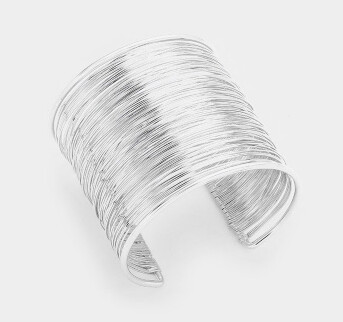 Silver Wrist Band Bracelet