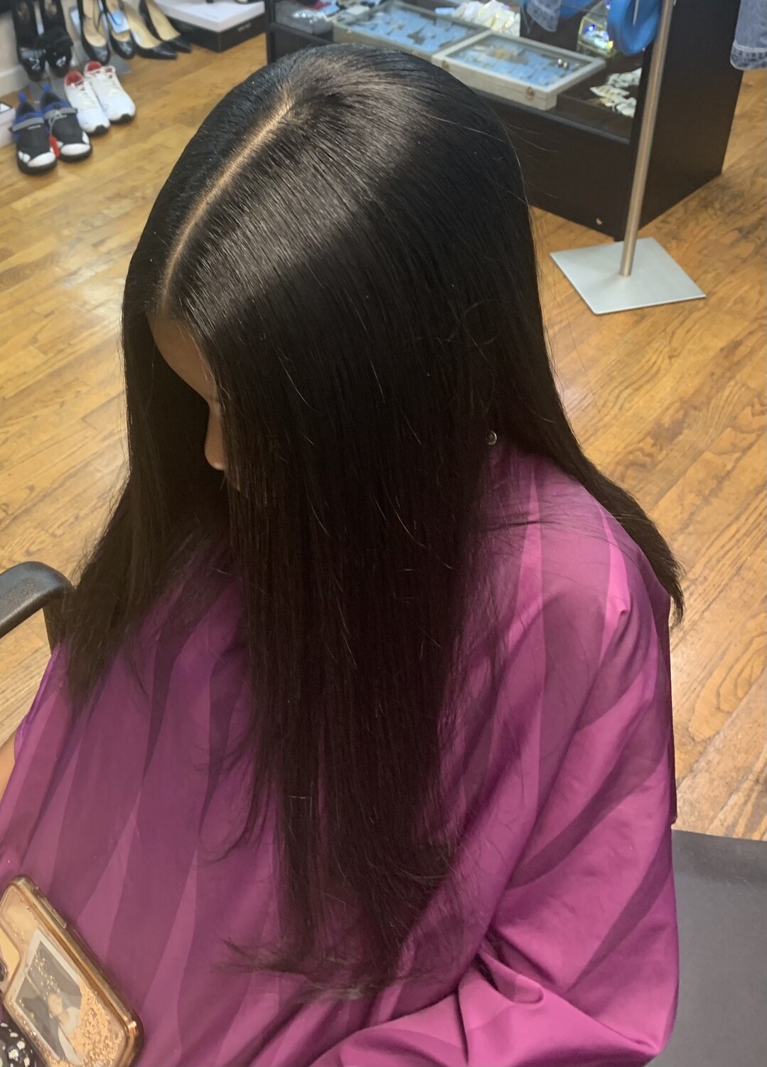 Silk Press Style