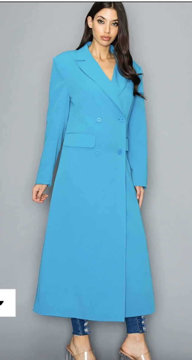 Ankle length blazer