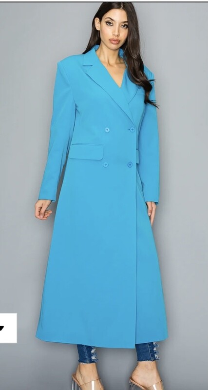 Ankle length blazer