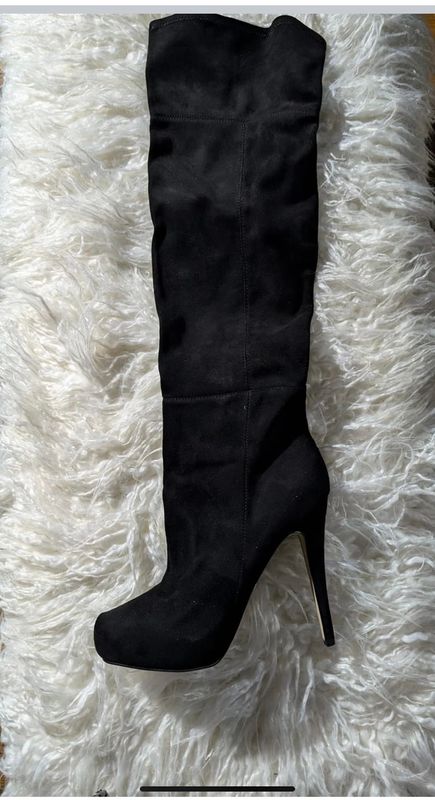 Bebe Tall Suede boots 10