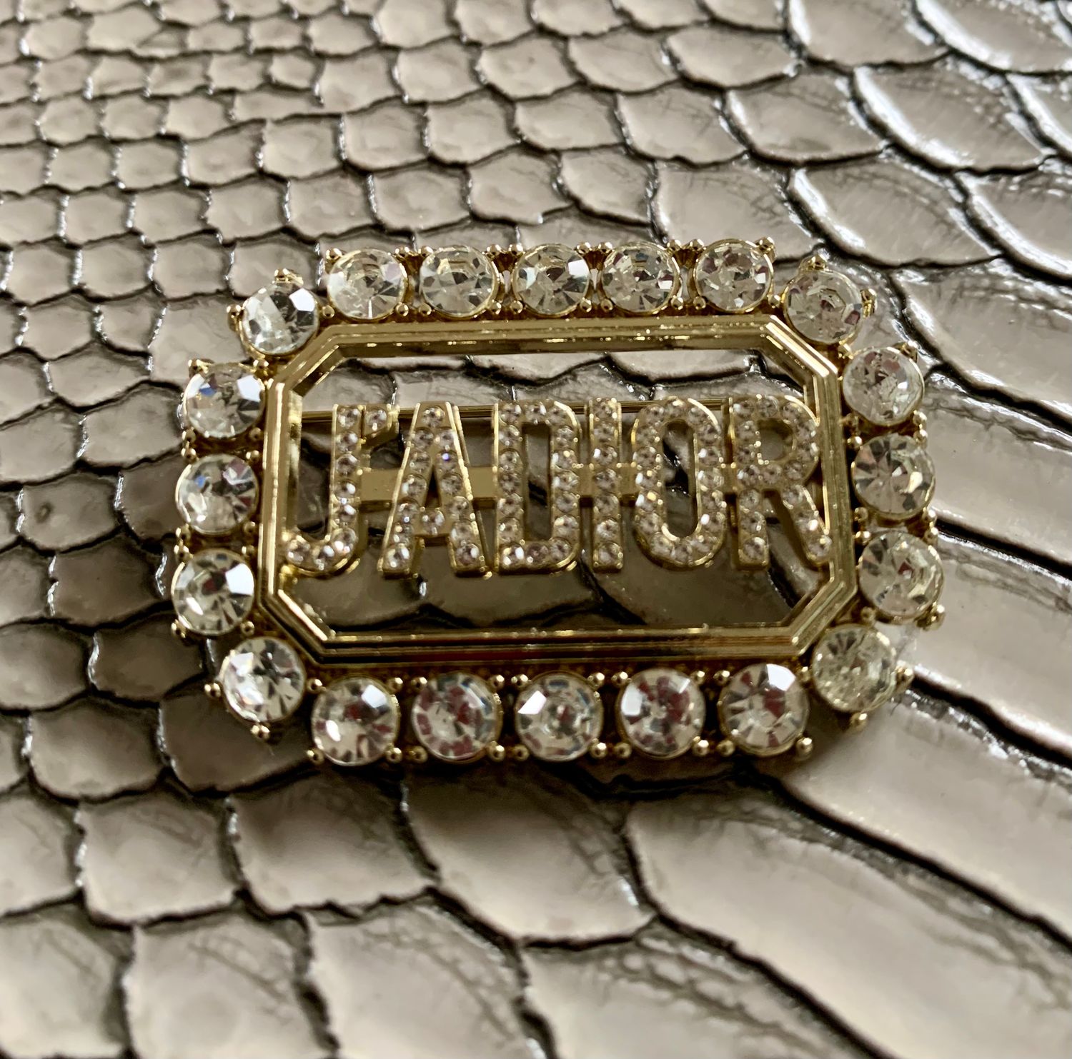Jd brooch